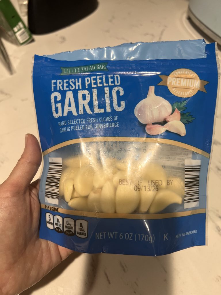 ALDI Fresh Peeled Garlic Peeled Garlic
