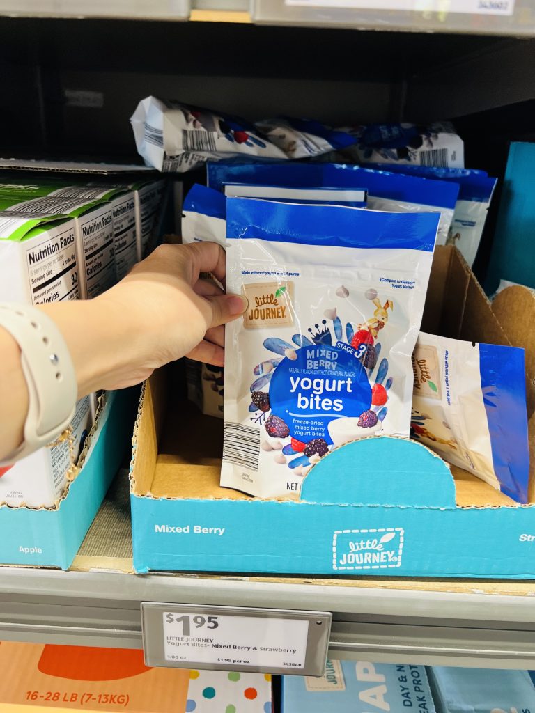 ALDI Little Journey Mixed Berry Yogurt Bites