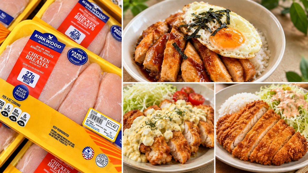 ALDI 5파운드 닭가슴살로 만든 세 가지 닭가슴살 활용 요리